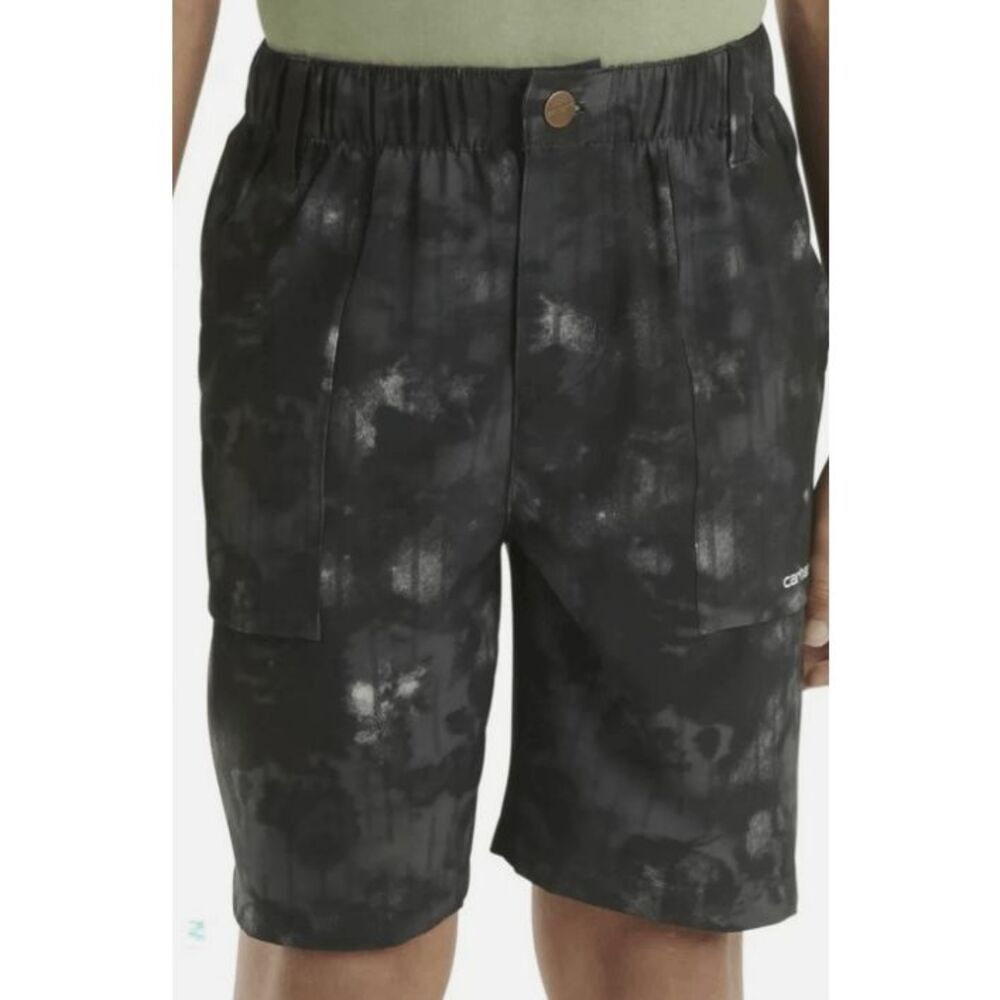 Carhartt Boys Tie-Dye Flat Front Elastic Waist Shorts